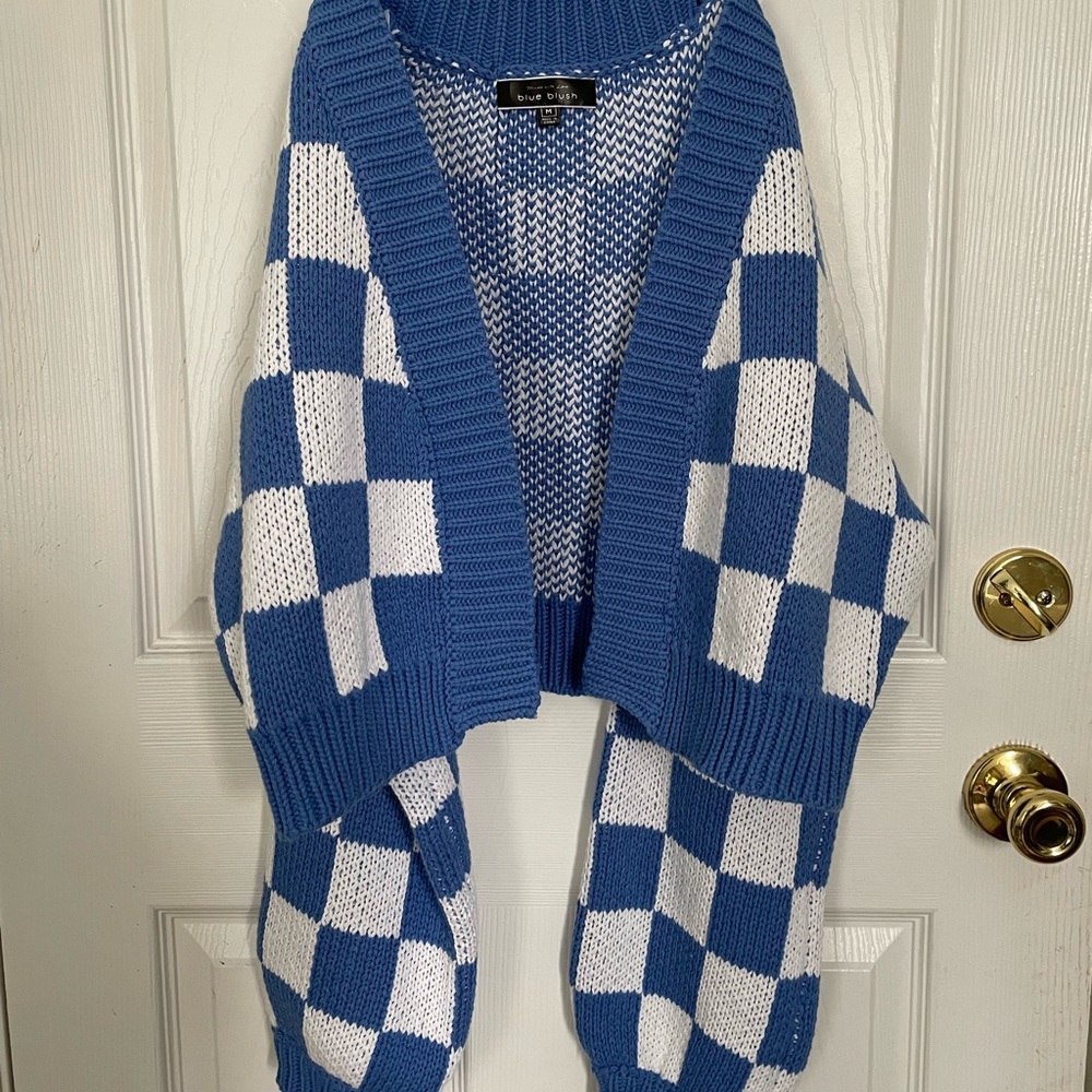 Zoey Cardigan in Blue